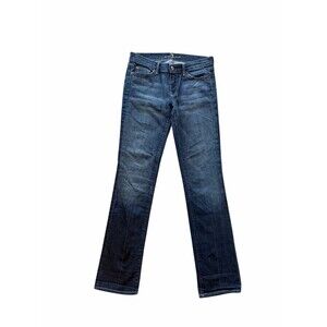 7 For All Mankind Jeans Women's 29 8 Classic Straight U190080U-080U Cut #712937